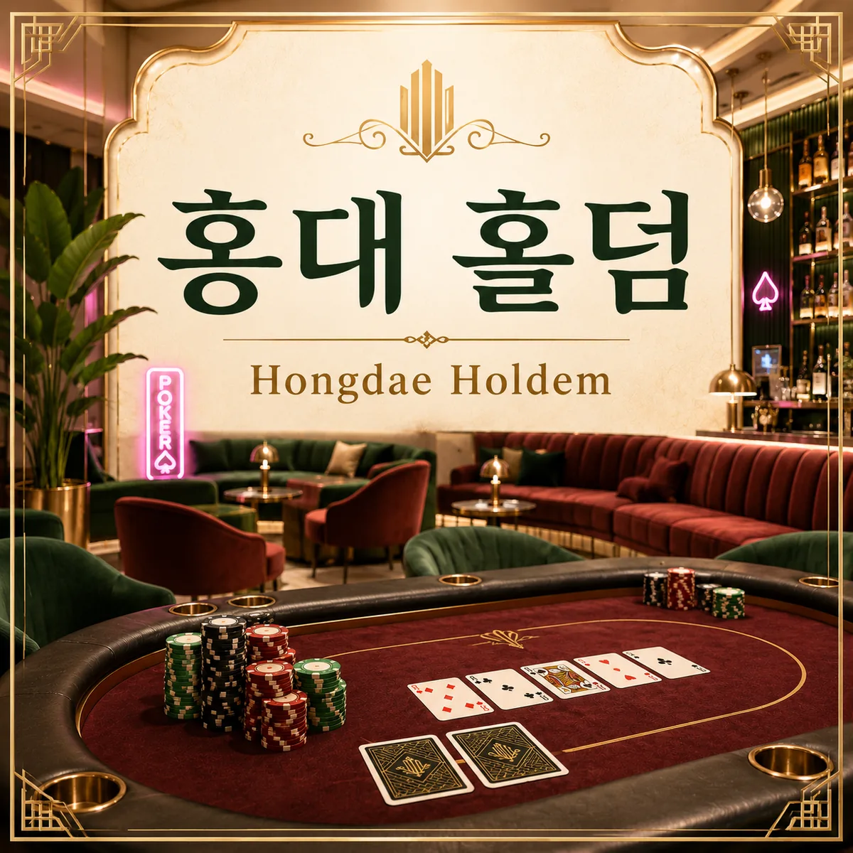 홍대 홀덤 이미지