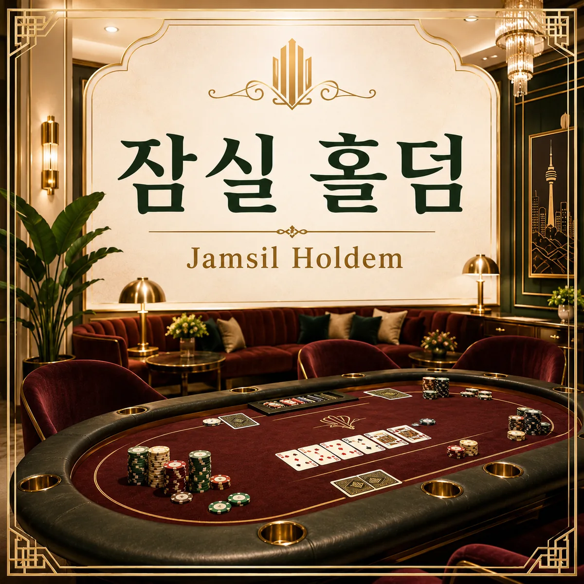 잠실 홀덤 이미지